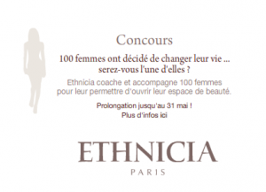 Concours "100 femmes ont décidé de changer leur vie" - Etchnica