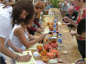 Concours de la meilleure confiture à la fête de l'abricot à Rivesaltes