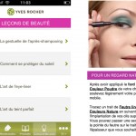 Application Yves Rocher pour iPhone